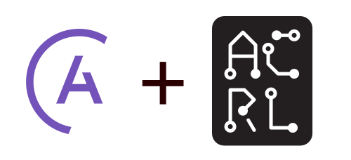 The astronomer and ACRL logos.