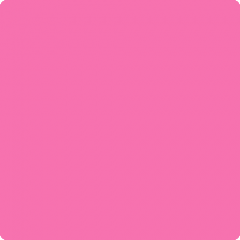 A pink square with rounded corners